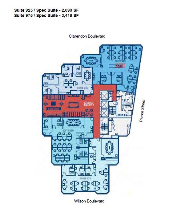 1560 Wilson Blvd, Arlington, VA for lease Floor Plan- Image 1 of 10