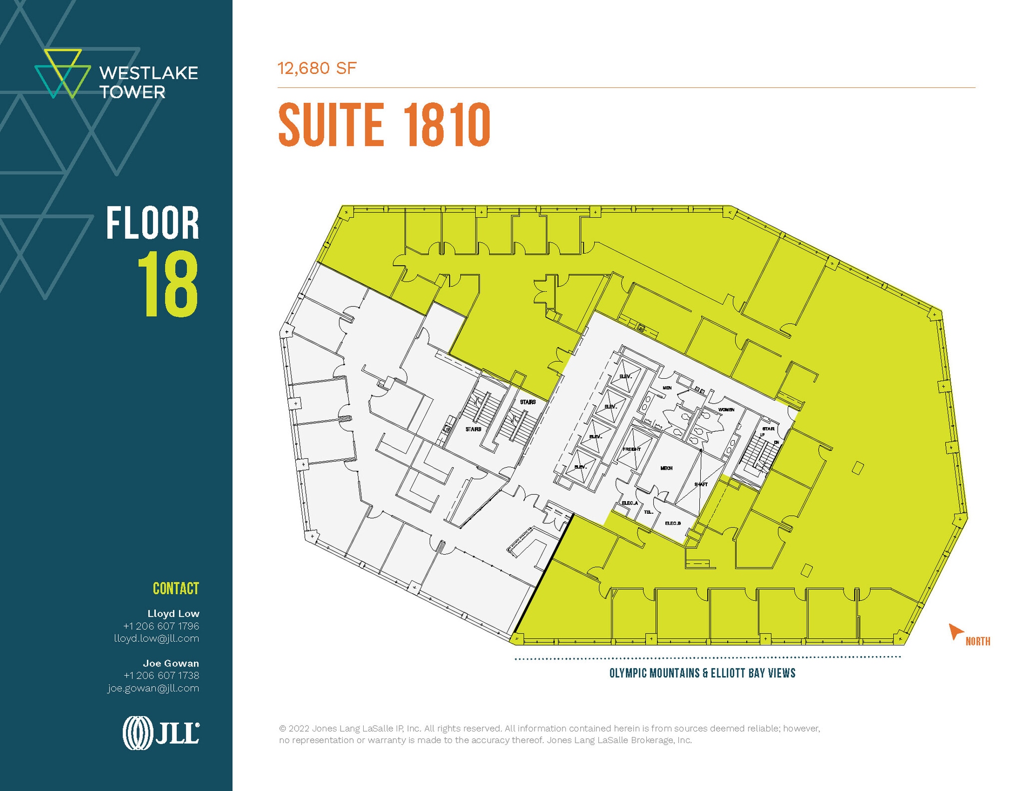 1601 5th Ave, Seattle, WA for lease Floor Plan- Image 1 of 1