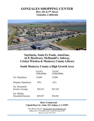 More details for 851 5th St, Gonzales, CA - Office/Retail for Lease