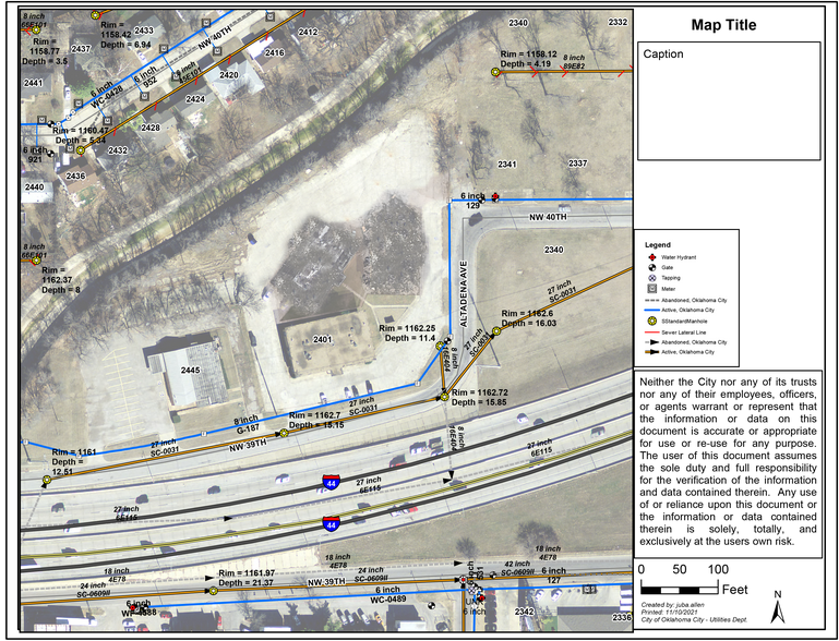 24012405 NW 39th Street, Oklahoma City, OK 73112 NW 39th St and I44 (2.59 AC)