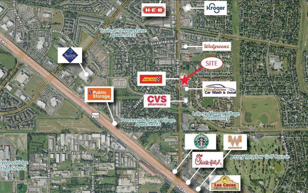 Jones Rd & Hwy 290, Houston, TX 77064 Land for Sale