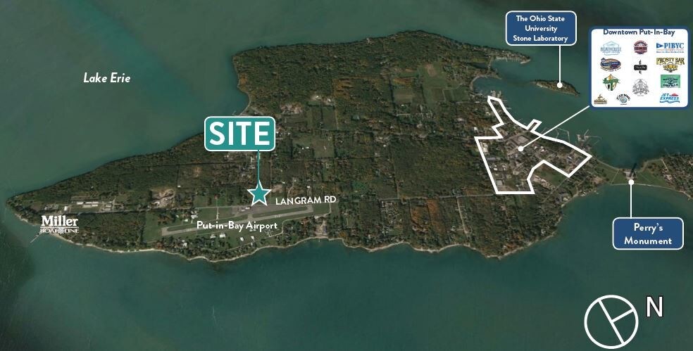 Langram Road & Meechen Rd, Put In Bay, OH for sale Aerial- Image 1 of 1