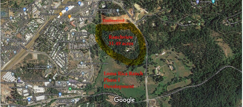 11791 Ranchview Ct, Grass Valley, CA for sale - Aerial - Image 1 of 1