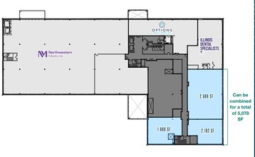 850-870 N Milwaukee Ave, Vernon Hills, IL for lease Floor Plan- Image 1 of 1
