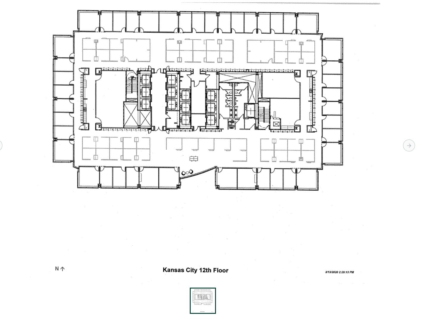 2555 Grand Blvd, Kansas City, MO for lease Floor Plan- Image 1 of 1