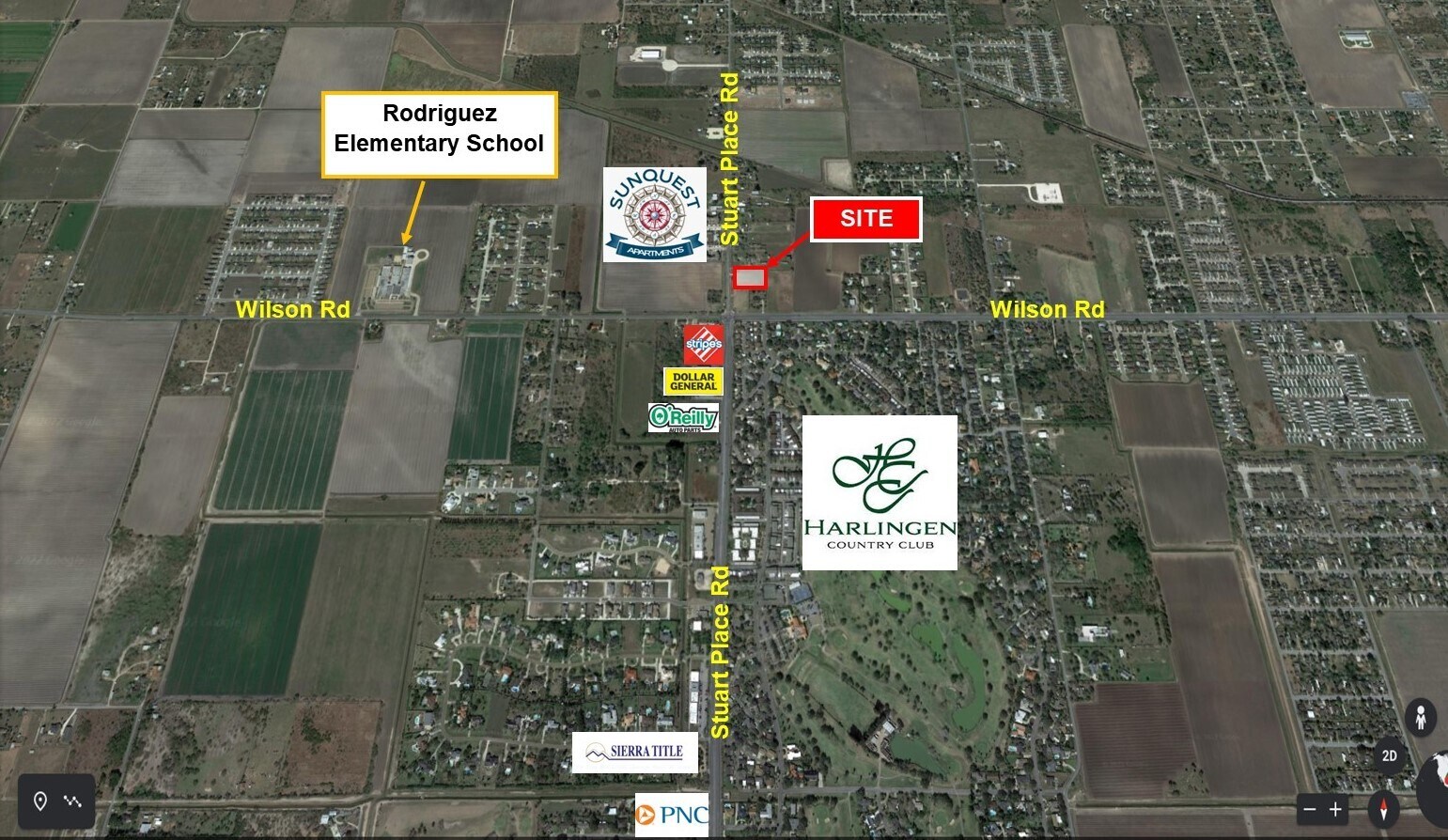 Stuart Place Rd & Wilson Road, Harlingen, TX 78552 Dollar Tree