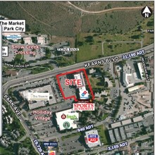 1776-1780 Park Ave, Park City, UT - aerial  map view