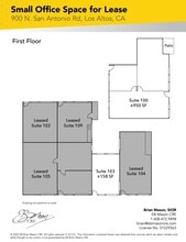 900 N San Antonio Rd, Los Altos, CA for lease Floor Plan- Image 2 of 2