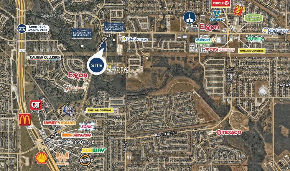 Marbach Rd, San Antonio, TX 78245 1.5 to 5.6 Acres