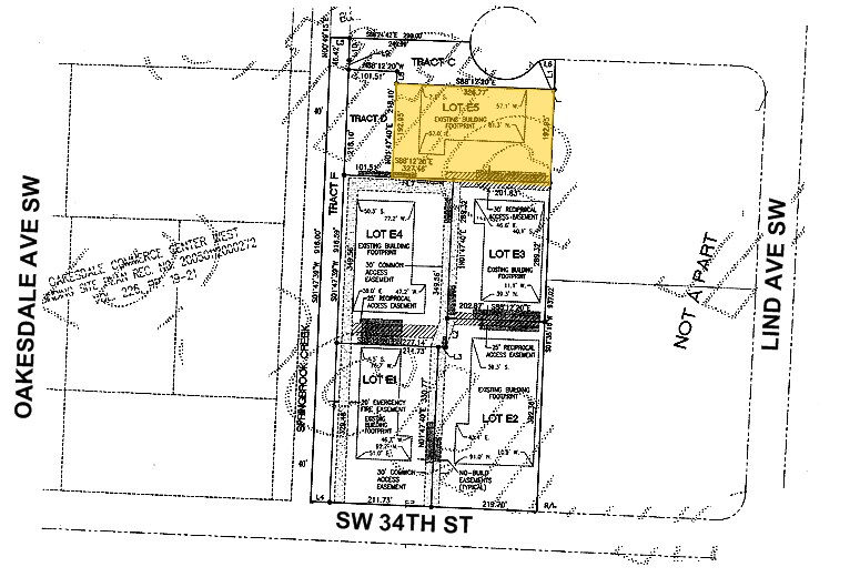 720 SW 34th St, Renton, WA for lease - Plat Map - Image 2 of 6