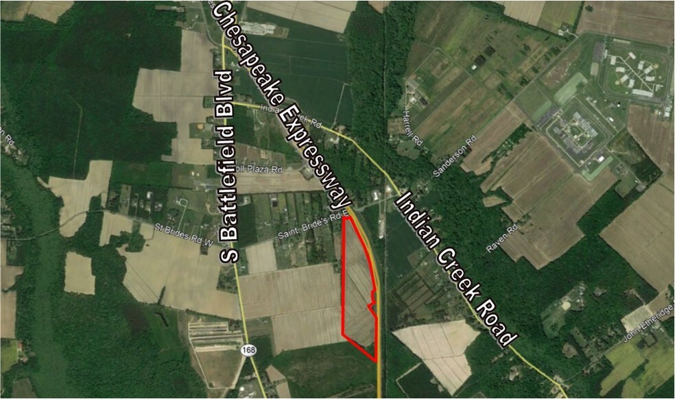 259 E Saint Brides Rd, Chesapeake, VA for sale - Aerial - Image 1 of 1