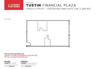 17852 E 17th St, Tustin, CA for lease Floor Plan- Image 1 of 1