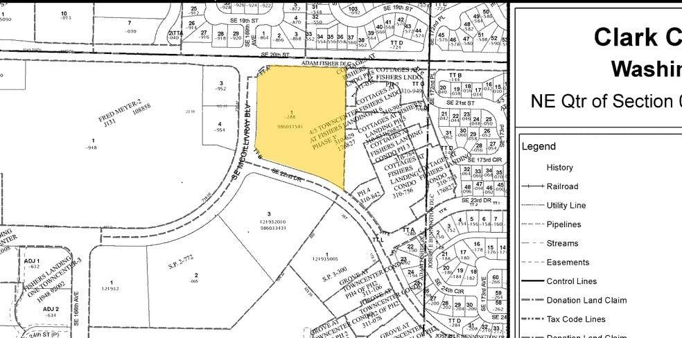 16821 SE McGillivray Blvd, Vancouver, WA for lease - Plat Map - Image 2 of 15