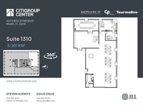 201 S Biscayne Blvd, Miami, FL for lease Floor Plan- Image 1 of 27