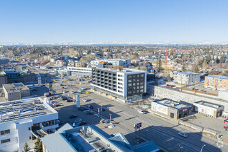 8 Mission Rd SW, Calgary, AB - AERIAL  map view - Image1