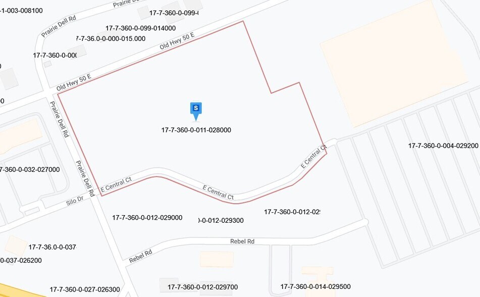 Prairie Dell & East Central Ct, Union, MO for sale - Plat Map - Image 1 of 1
