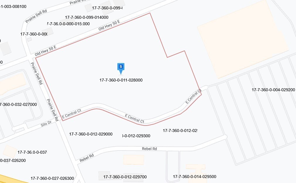 Prairie Dell & East Central Ct, Union, MO for sale Plat Map- Image 1 of 1