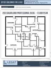 201-203 Elden St, Herndon, VA for lease Floor Plan- Image 1 of 1