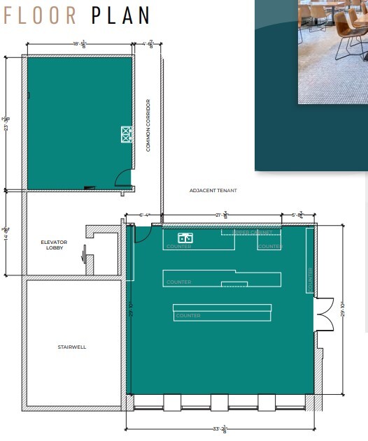 102 8th Ave SW, Calgary, AB for lease Floor Plan- Image 1 of 1