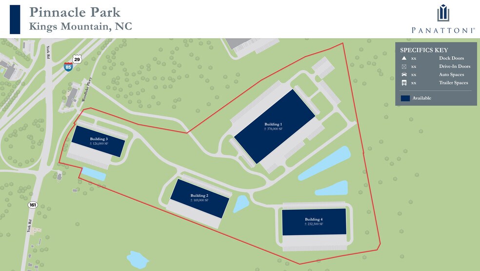 0 Woodlake Pky, Kings Mountain, NC for lease - Building Photo - Image 1 of 2