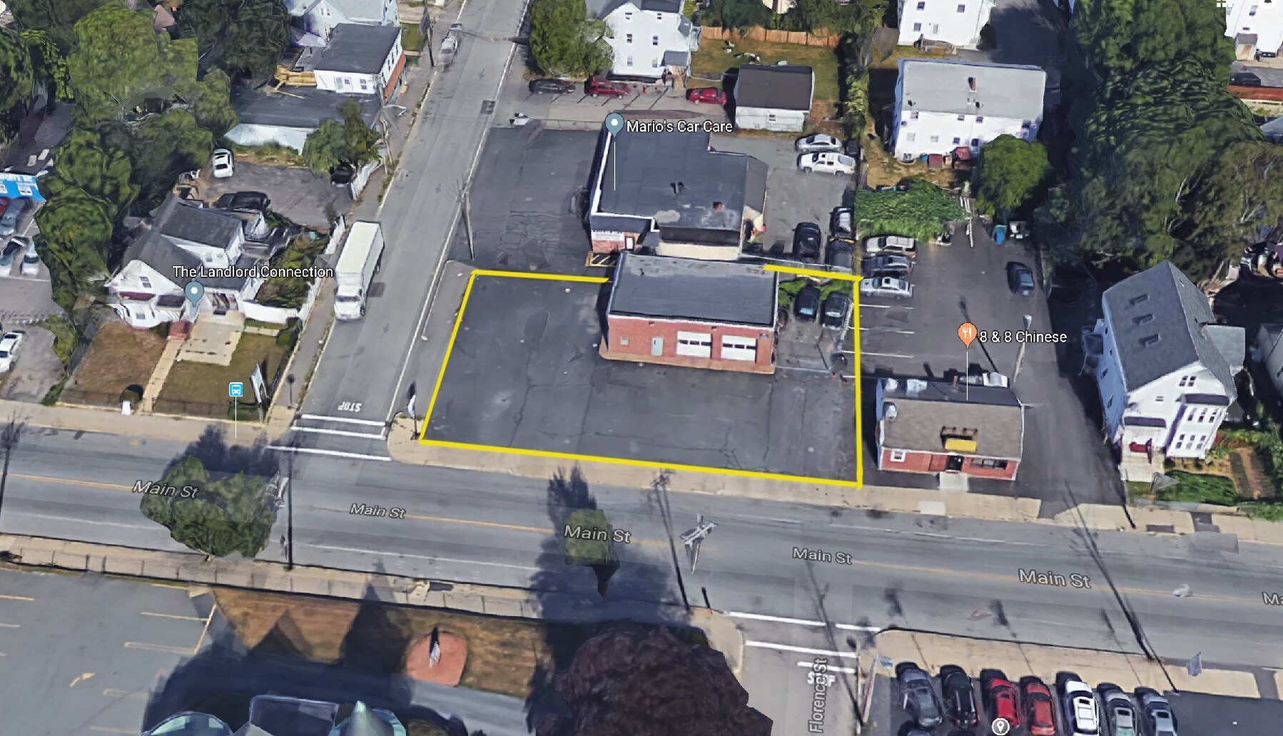 642 Main St, Brockton, MA for sale Aerial- Image 1 of 1