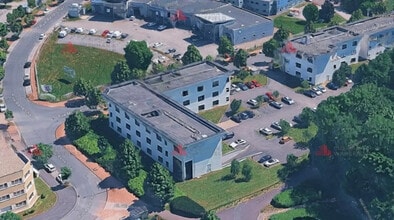 Dijon - AERIAL map view