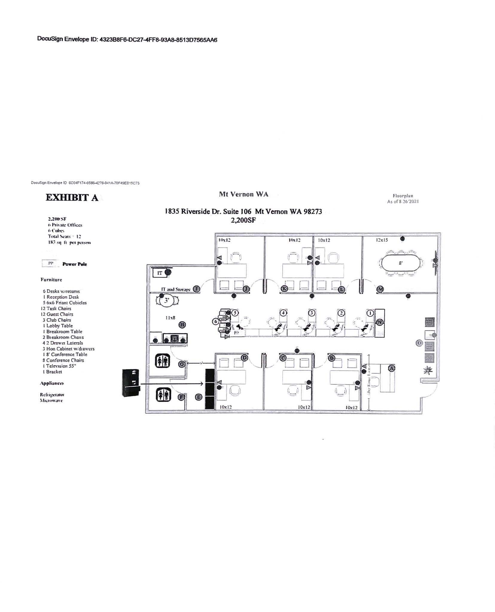 1835 Riverside Dr, Mount Vernon, WA for lease Site Plan- Image 1 of 1