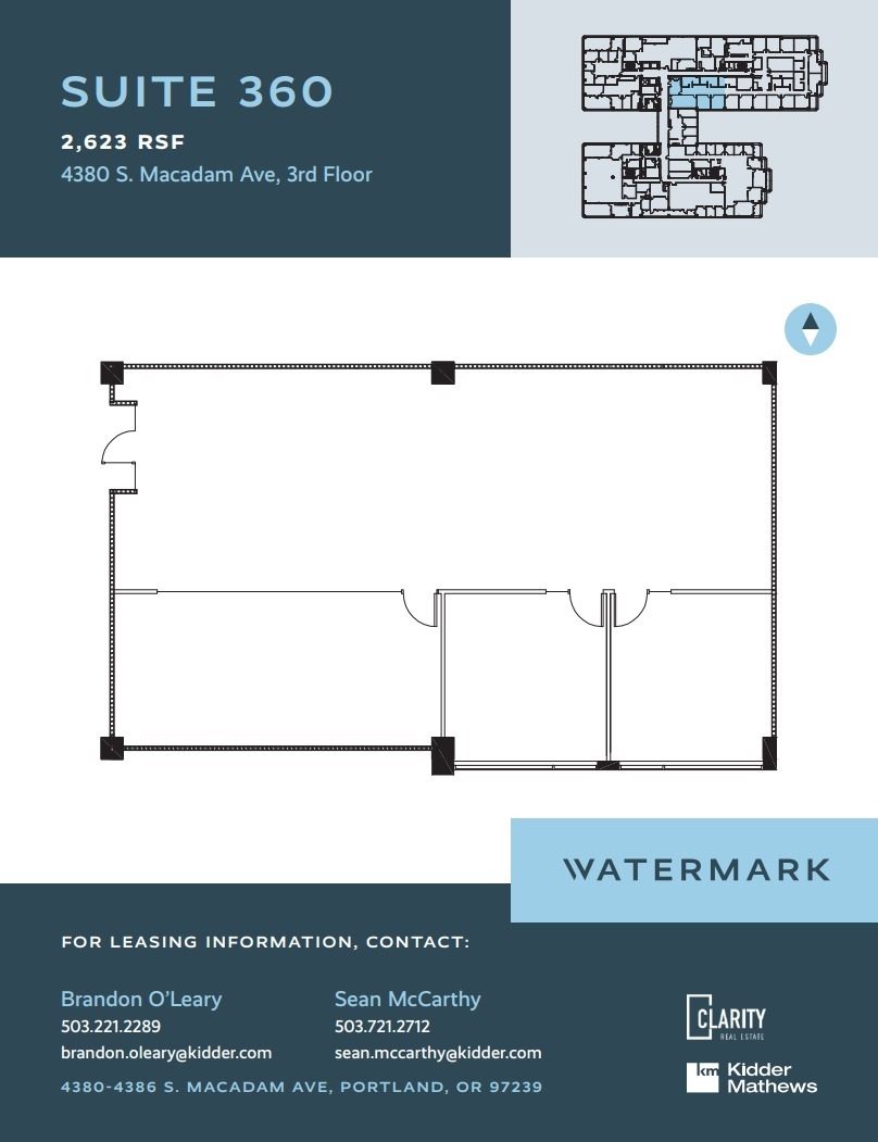 4380 S Macadam Ave, Portland, OR for lease Floor Plan- Image 1 of 1