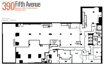 390 5th Ave, New York, NY for lease Floor Plan- Image 2 of 2