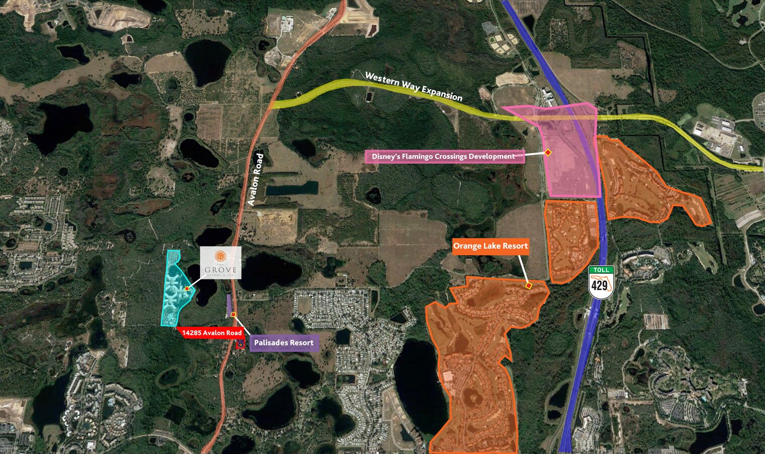 Avalon Rd, Winter Garden, FL 34787 Corner of Avalon Road and Grove