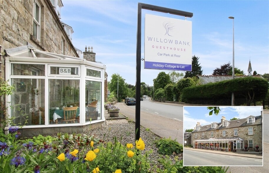 Willowbank Guest House and Willowbank Bothy, Grantown On Spey for sale - Building Photo - Image 1 of 39