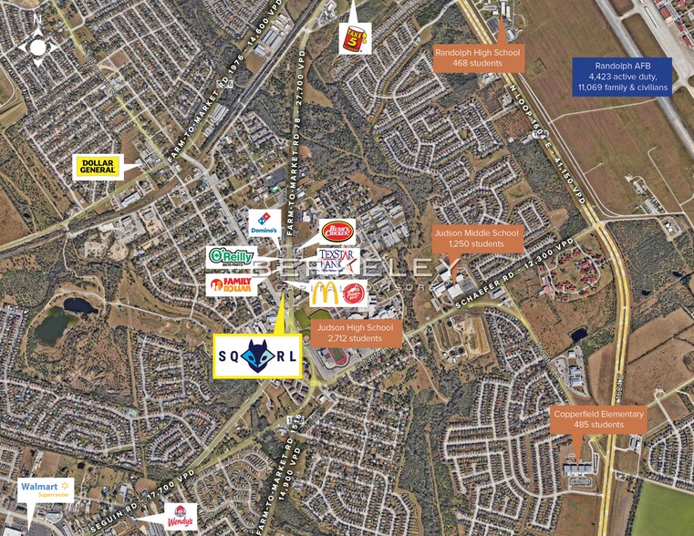 9145 Fm 78, Converse, TX 78109 New SQRL Fuel Station 2 Annual