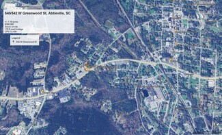 More details for 540 & 542 W Greenwood St, Abbeville, SC - Land for Sale