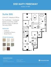 5151 Katy Fwy, Houston, TX for lease Floor Plan- Image 1 of 1