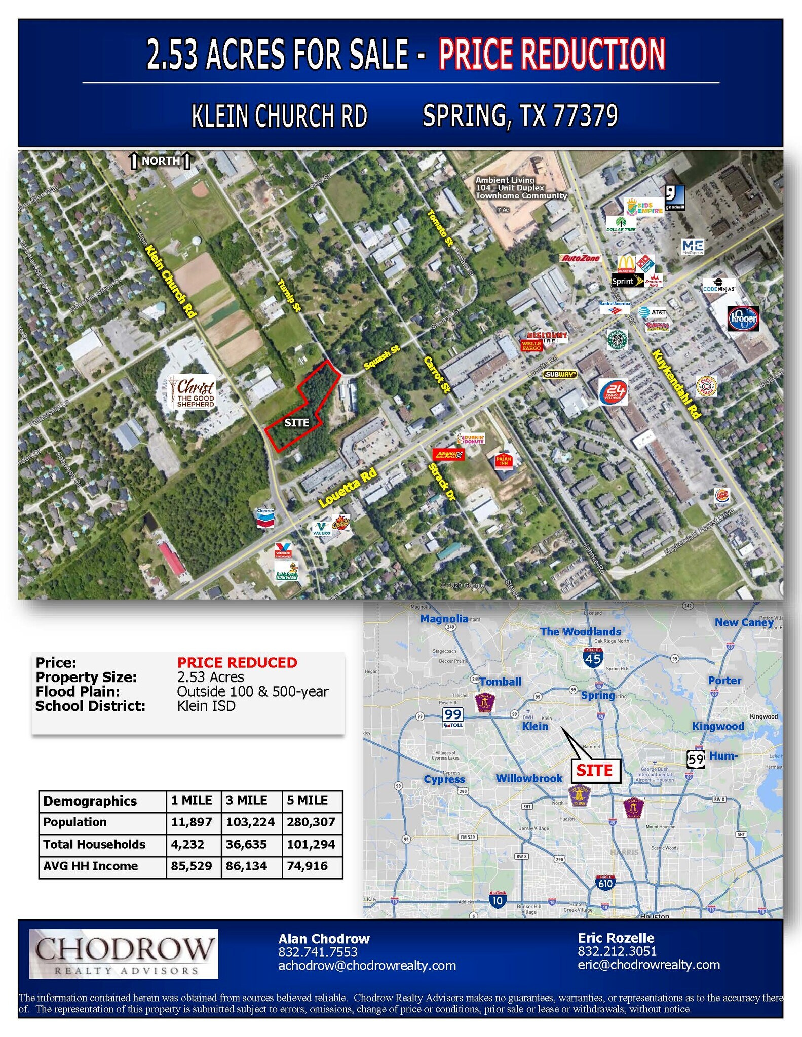 Klein Church Rd, Spring, TX for sale Building Photo- Image 1 of 1