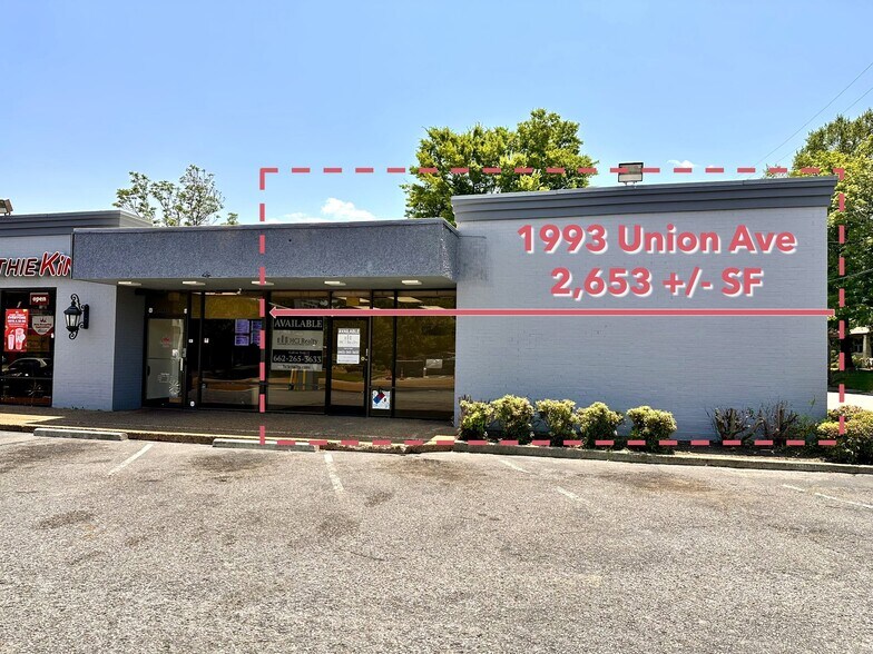 1993-1995 Union Ave, Memphis, TN for lease - Building Photo - Image 3 of 6