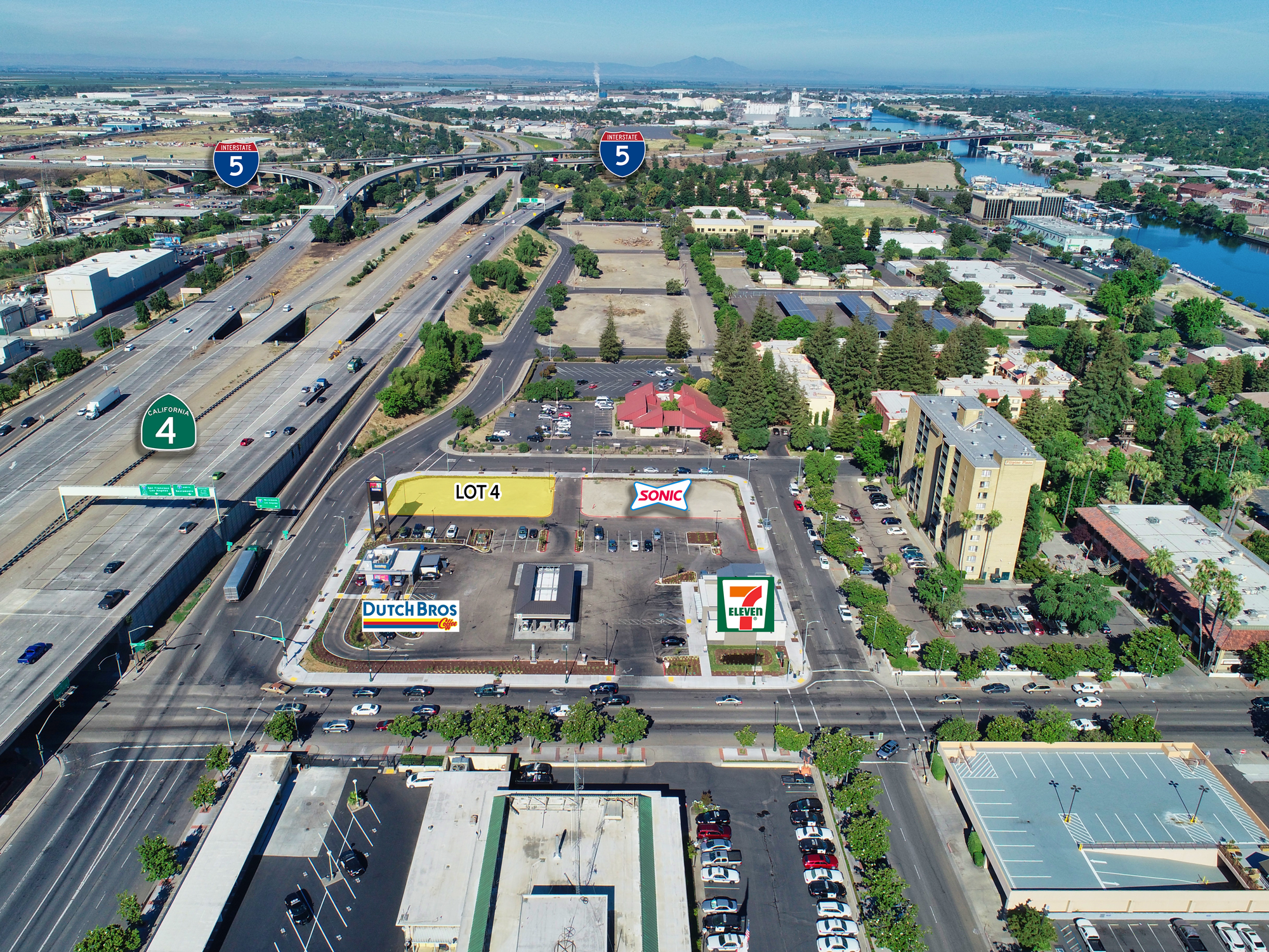 17 W Market St, Stockton, CA for sale Aerial- Image 1 of 1