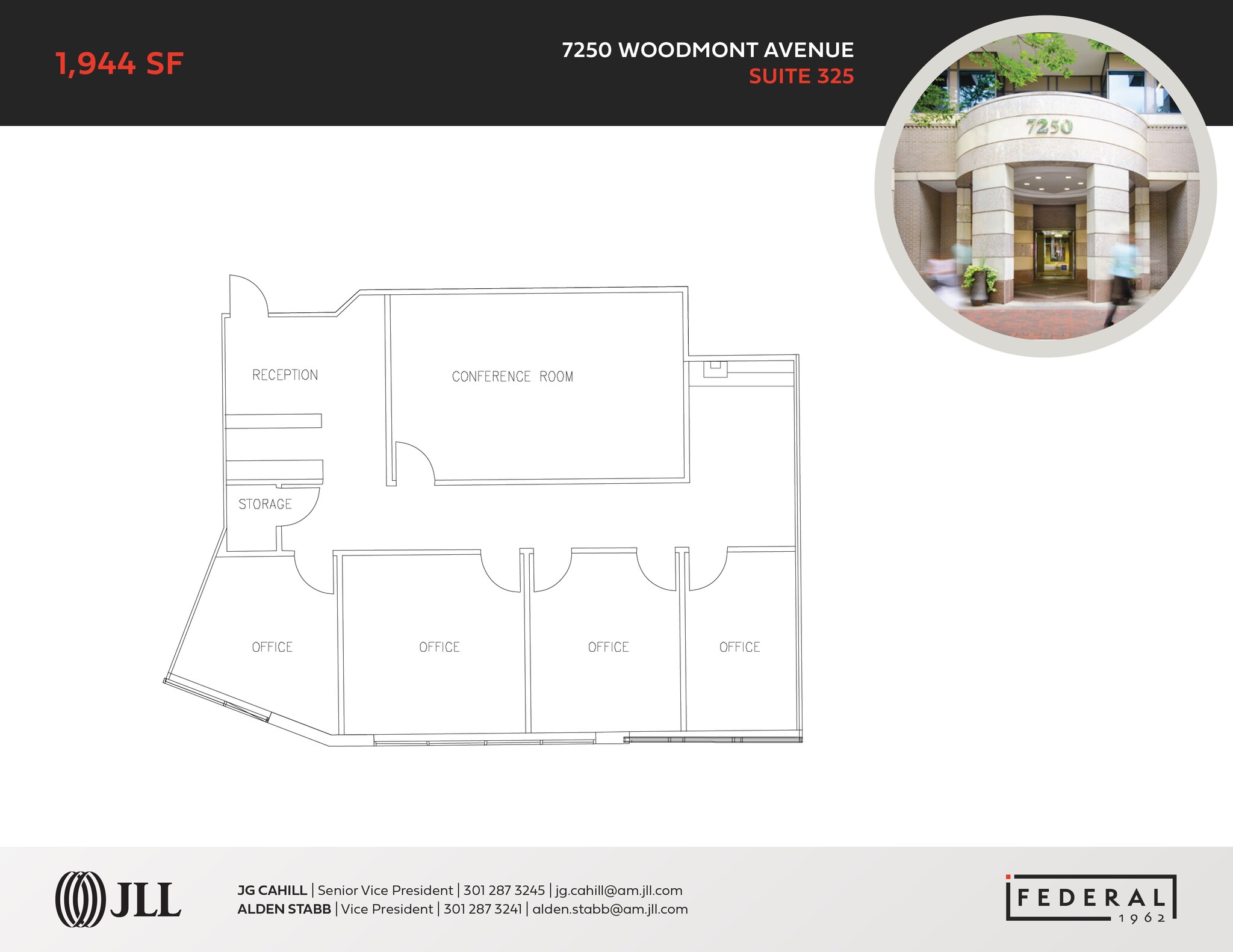 4801-4809 Bethesda Ave, Bethesda, MD for lease Floor Plan- Image 1 of 2