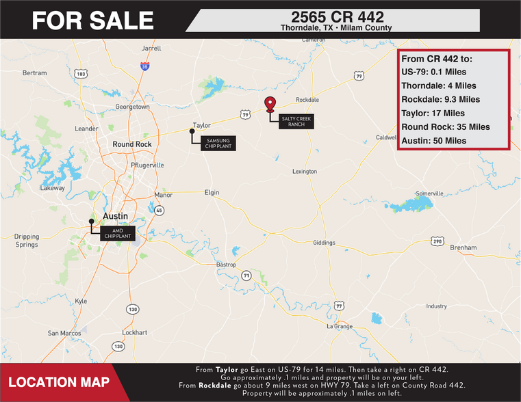 2565 County Road 442, Thorndale, TX for sale - Building Photo - Image 3 of 23