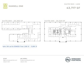 3700 Mansell Rd, Alpharetta, GA for lease Floor Plan- Image 2 of 2