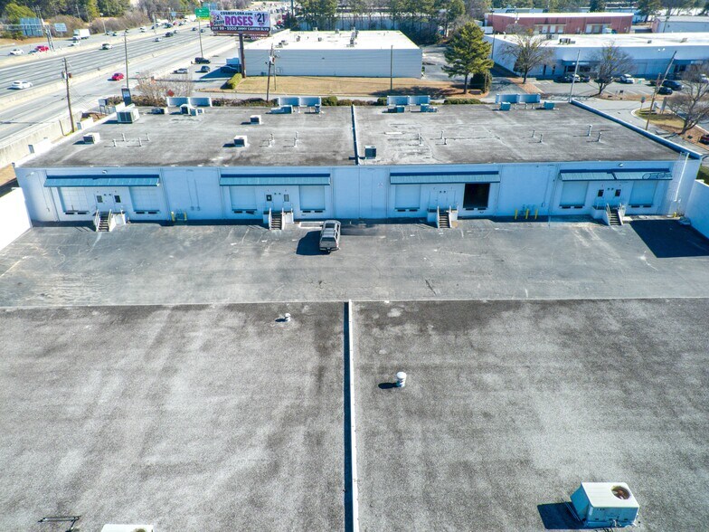 6586 Dawson Blvd, Norcross, GA for lease - Aerial - Image 2 of 9