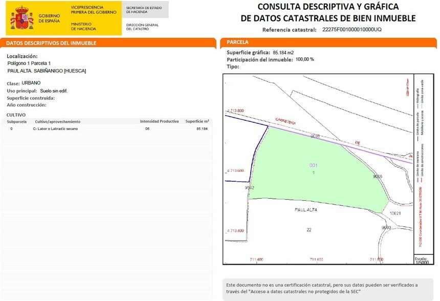 Land in Sabiñánigo for sale - Building Photo - Image 3 of 12
