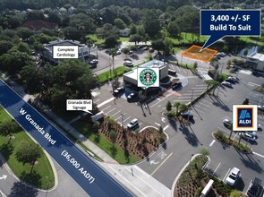 1250 W Granada Blvd, Ormond Beach, FL for lease Aerial- Image 2 of 9