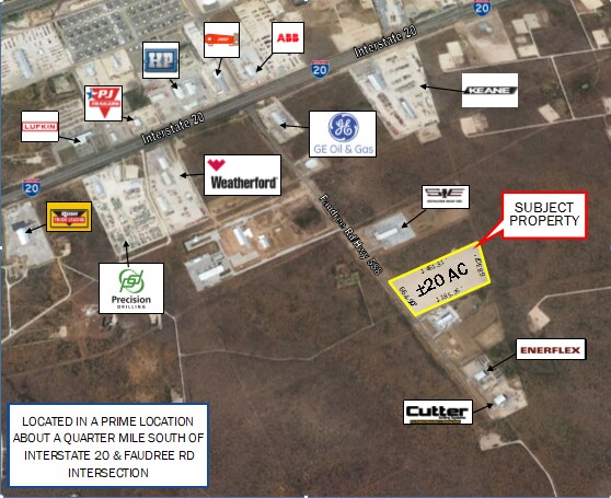 S Faudree Rd, Odessa, TX for sale Aerial- Image 1 of 1