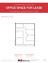 1156 Shure Dr, Arlington Heights, IL for lease Floor Plan- Image 1 of 1