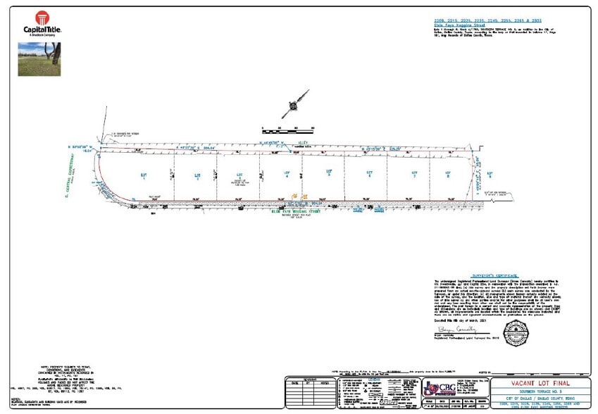 2214 Southland St, Dallas, TX for sale - Site Plan - Image 2 of 4
