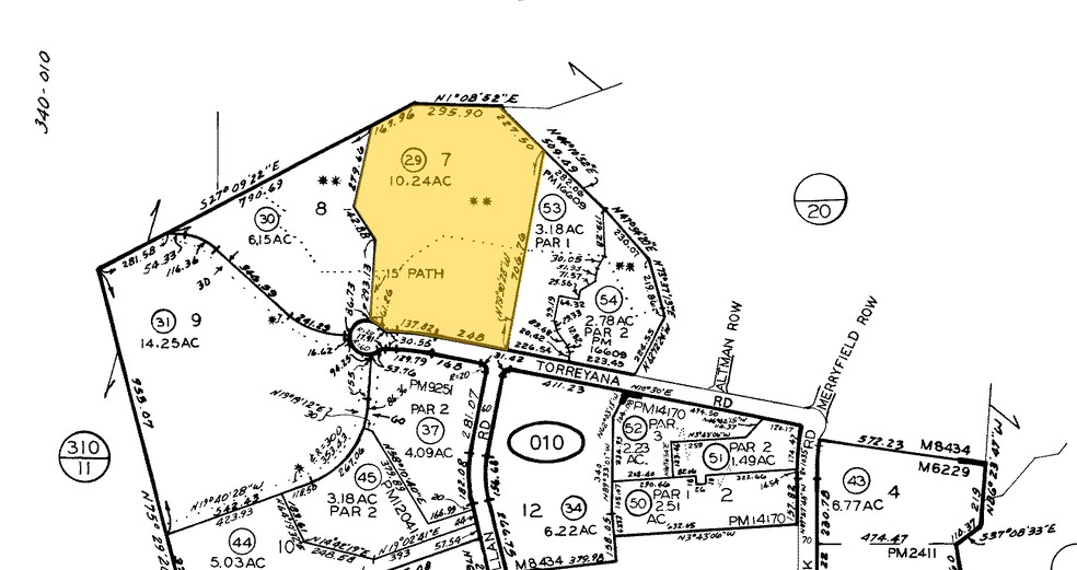 11011 Torreyana Rd, San Diego, CA for lease - Plat Map - Image 2 of 5