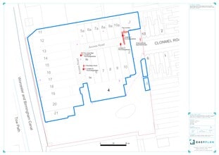 Clonmel Rd, Birmingham for lease Site Plan- Image 1 of 4