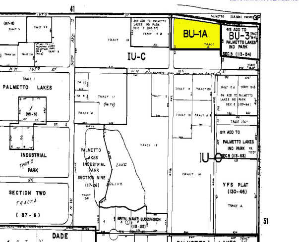 4830-4882 NW 167th St, Miami Gardens, FL for sale - Plat Map - Image 2 of 7