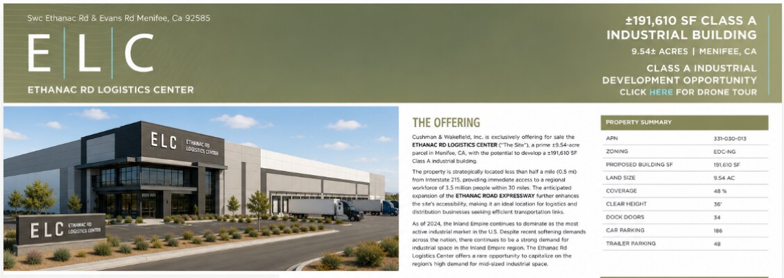 SWC Ethanac Rd, Menifee, CA for sale Building Photo- Image 1 of 10